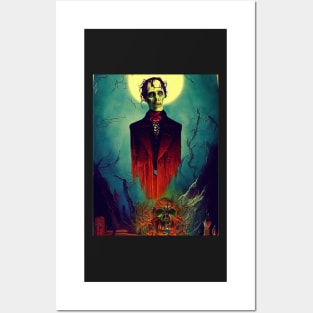 Frankenstein Hallowe Posters and Art